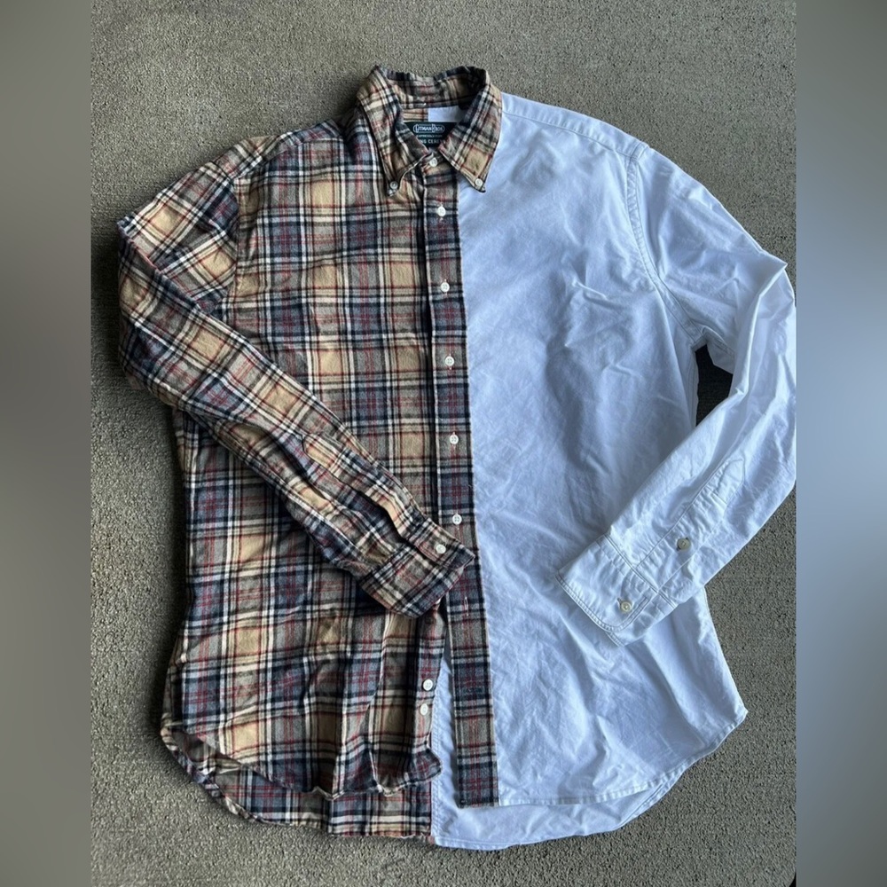 Limited Edition Gitman Bros for Opening Ceremony Split Button Down Shirt